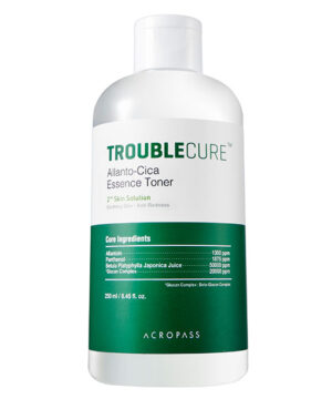 Korindea Trouble Cure™ Allanto-Cica Essence Toner Product Artwork